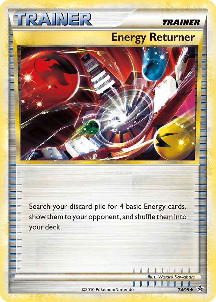 Energy Returner (74/95) [HeartGold & SoulSilver: Unleashed] (Online Only)