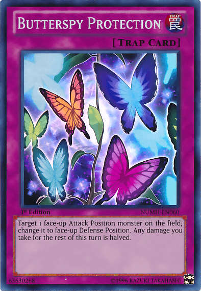 Butterspy Protection [NUMH-EN060] Super Rare (ONLINE ORDER ONLY)