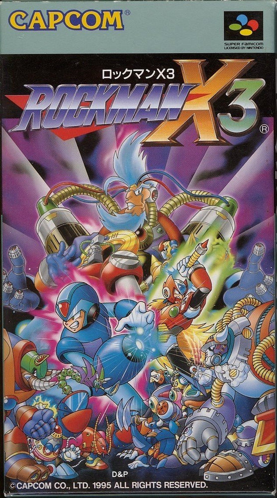 Rockman X3 [Japan Import] (Super Famicom) (ONLINE ORDER ONLY)