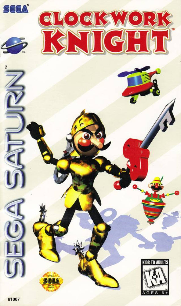Clockwork Knight (Sega Saturn) (ONLINE ORDER ONLY)