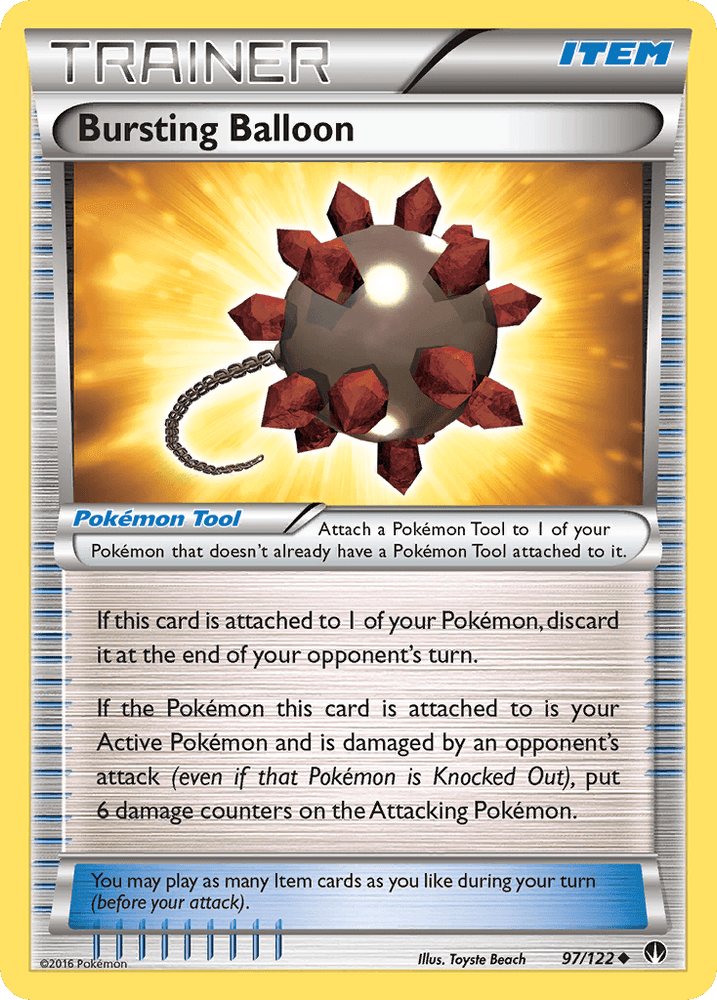 Bursting Balloon (97/122) [XY: BREAKpoint] (Online Only)
