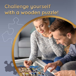 Trefl Wood Craft 501 Piece Wooden Puzzle - Rainbow Butterflies (ONLINE ORDER ONLY)