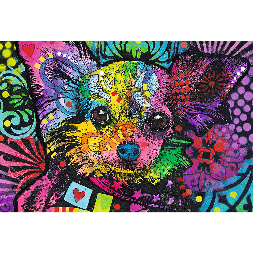 Trefl Wood Craft 501 Piece Wooden Puzzle - Colorful Puppy (ONLINE ORDER ONLY)