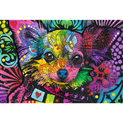 Trefl Wood Craft 501 Piece Wooden Puzzle - Colorful Puppy (ONLINE ORDER ONLY)
