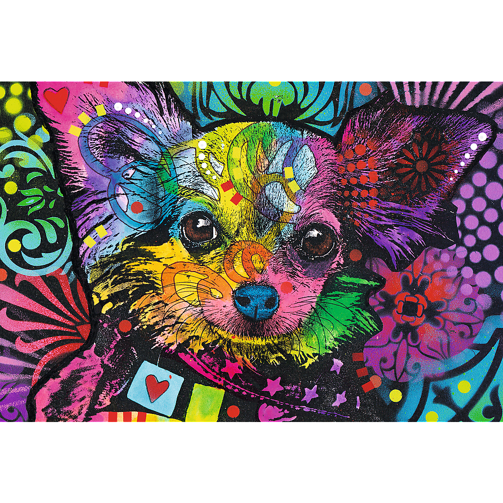 Trefl Wood Craft 501 Piece Wooden Puzzle - Colorful Puppy (ONLINE ORDER ONLY)