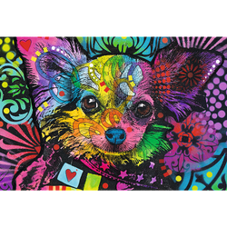 Trefl Wood Craft 501 Piece Wooden Puzzle - Colorful Puppy (ONLINE ORDER ONLY)