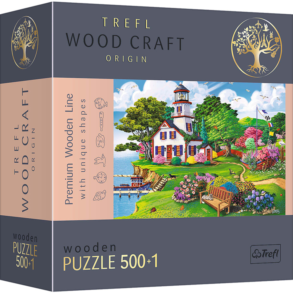 Trefl Wood Craft 501 Piece Wooden Puzzle - Summer Haven (ONLINE ORDER ONLY)