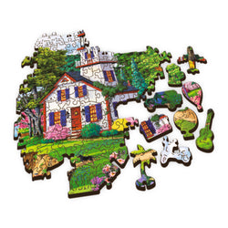 Trefl Wood Craft 501 Piece Wooden Puzzle - Summer Haven (ONLINE ORDER ONLY)