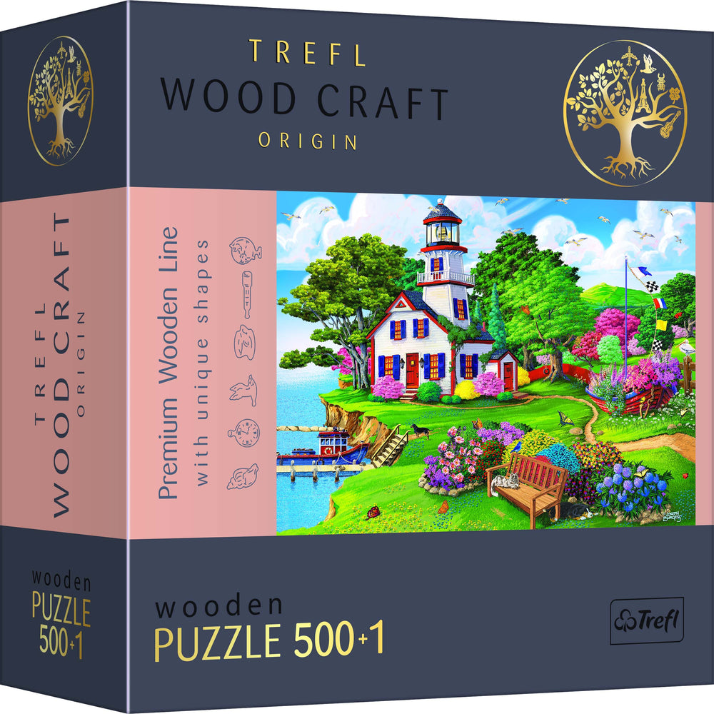Trefl Wood Craft 501 Piece Wooden Puzzle - Summer Haven (ONLINE ORDER ONLY)