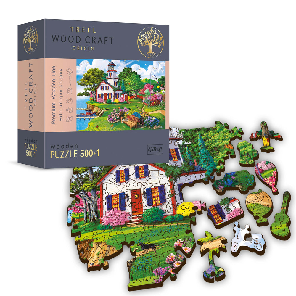 Trefl Wood Craft 501 Piece Wooden Puzzle - Summer Haven (ONLINE ORDER ONLY)