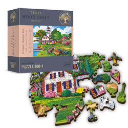 Trefl Wood Craft 501 Piece Wooden Puzzle - Summer Haven (ONLINE ORDER ONLY)