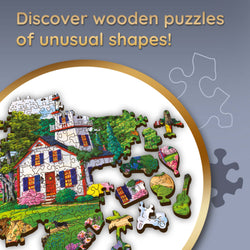 Trefl Wood Craft 501 Piece Wooden Puzzle - Summer Haven (ONLINE ORDER ONLY)