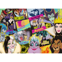 Trefl Wood Craft 1000 Piece Wooden Puzzle - Disney's Villains (ONLINE ORDER ONLY)