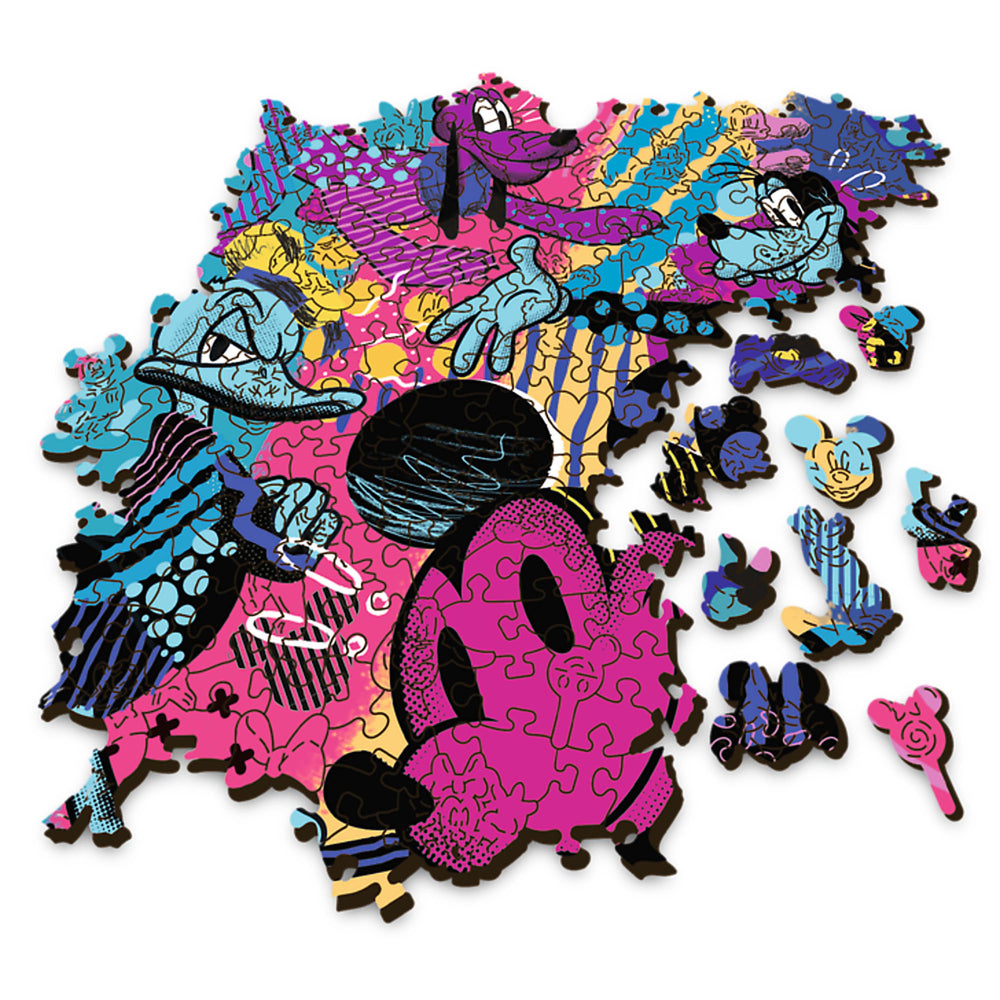Trefl Wood Craft 500 +5 Piece Wooden Puzzle - Disney's Mickey Mouse (ONLINE ORDER ONLY)