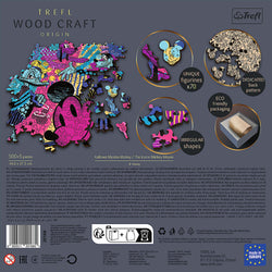 Trefl Wood Craft 500 +5 Piece Wooden Puzzle - Disney's Mickey Mouse (ONLINE ORDER ONLY)