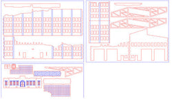 28mm Ruined Tank Factory - 28MMDF170 (Online Order Only)