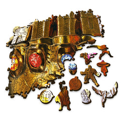 Trefl Wood Craft 500 + 5 Piece Wooden Puzzle - Marvel - Infinity Gauntlet (ONLINE ORDER ONLY)