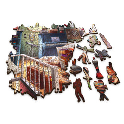 Trefl Wood Craft 501 Piece Wooden Puzzle - Treasures in the Attic (ONLINE ORDER ONLY)