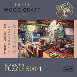Trefl Wood Craft 501 Piece Wooden Puzzle - Treasures in the Attic (ONLINE ORDER ONLY)