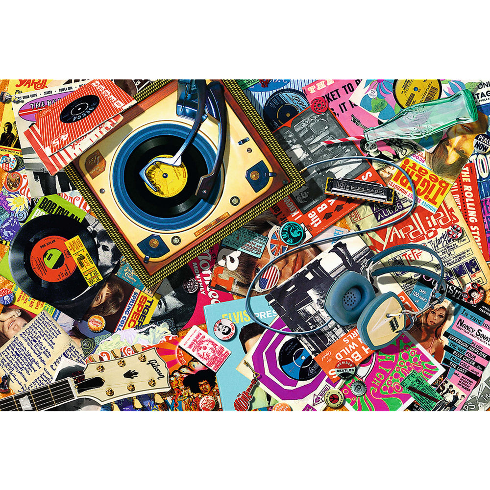 Trefl Wood Craft 501 Piece Wooden Puzzle - In the World of Music (ONLINE ORDER ONLY)