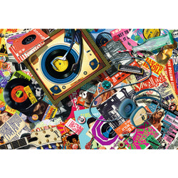 Trefl Wood Craft 501 Piece Wooden Puzzle - In the World of Music (ONLINE ORDER ONLY)