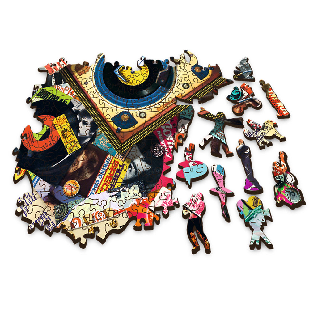 Trefl Wood Craft 501 Piece Wooden Puzzle - In the World of Music (ONLINE ORDER ONLY)