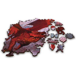Trefl Wood Craft 501 Piece Wooden Puzzle - Dungeons & Dragons - Ancient Red Dragon (ONLINE ORDER ONLY)