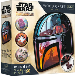 Trefl Wood Craft 160 Piece Wooden Puzzle - Star Wars - The Mandalorian (ONLINE ORDER ONLY)