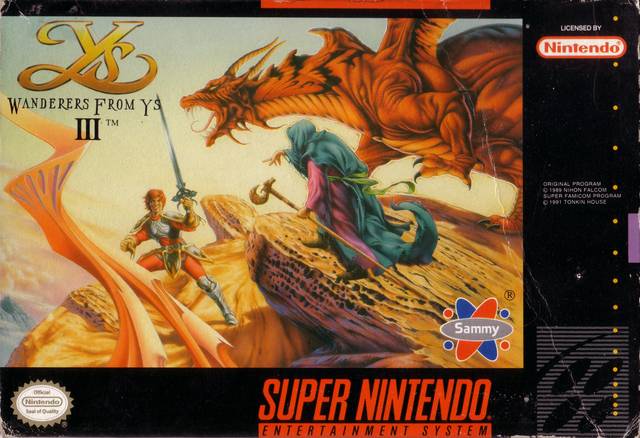Ys III: Wanderers from Ys (Super Nintendo) (Online Only)