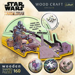 Trefl Wood Craft 160 Piece Wooden Puzzle - Star Wars - The Mandalorian Reunite (ONLINE ORDER ONLY)