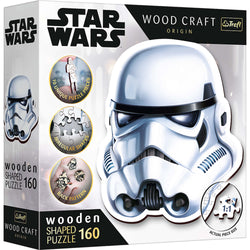 Trefl Wood Craft 160 Piece Wooden Puzzle - Star Wars - Stormtrooper's Helmet (ONLINE ORDER ONLY)