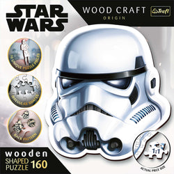 Trefl Wood Craft 160 Piece Wooden Puzzle - Star Wars - Stormtrooper's Helmet (ONLINE ORDER ONLY)