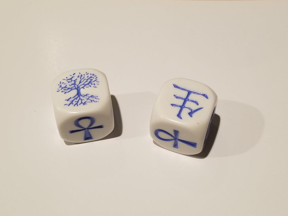 Life Symbol Dice 22mm (7/8") (Online Only)