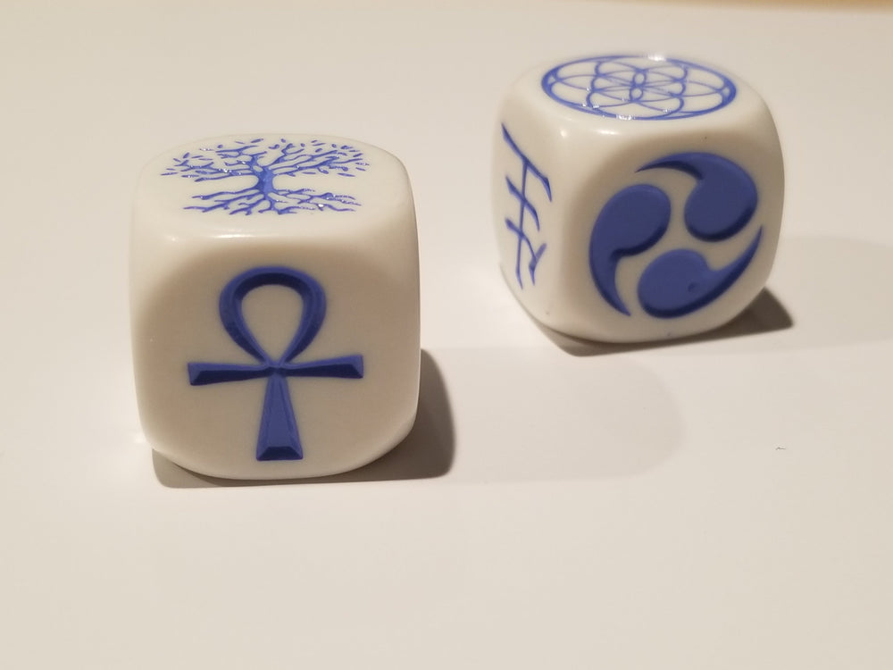 Life Symbol Dice 22mm (7/8") (Online Only)