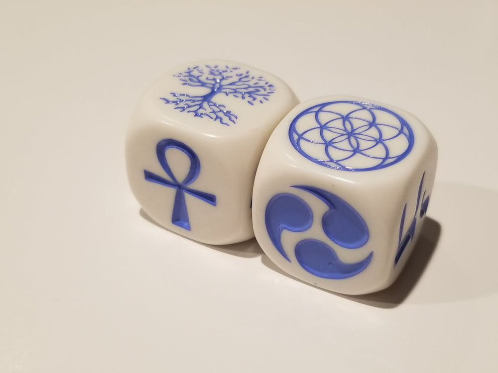 Life Symbol Dice 22mm (7/8") (Online Only)