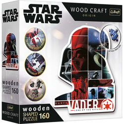 Trefl Wood Craft 160 Piece Wooden Puzzle - Star Wars - Darth Vader (ONLINE ORDER ONLY)