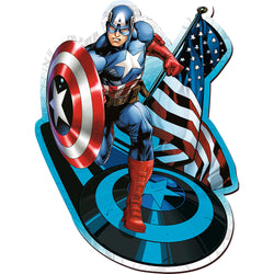 Trefl Wood Craft 160 Piece Wooden Puzzle - Marvel - Fearless Captain America (ONLINE ORDER ONLY)