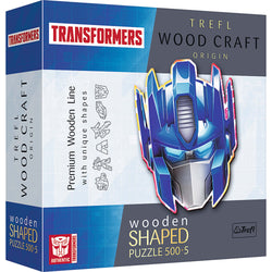 Trefl Wood Craft 500 +5 Piece Wooden Puzzle - Transformers (ONLINE ORDER ONLY)