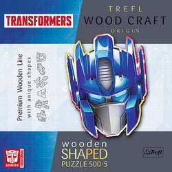 Trefl Wood Craft 500 +5 Piece Wooden Puzzle - Transformers (ONLINE ORDER ONLY)