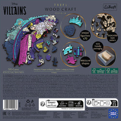Trefl Wood Craft 500 +5 Piece Wooden Puzzle - Disney's Villains (ONLINE ORDER ONLY)