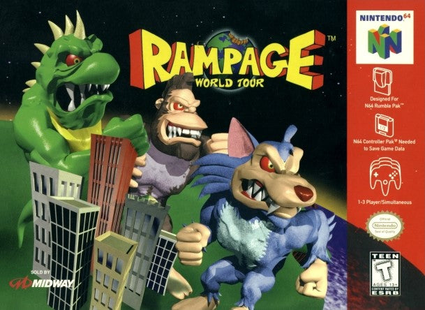 Rampage World Tour (Nintendo 64) (Online Only)