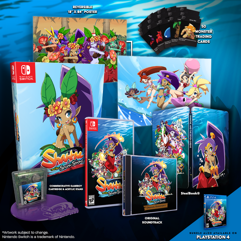 Shantae and the Seven Sirens (Collector's Edition) (Nintendo Switch) (ONLINE ORDER ONLY)