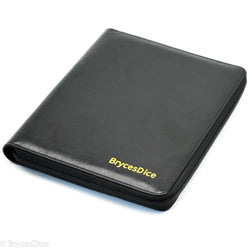 Leather Zip-Dice Bag Dicefolios (Online Only)