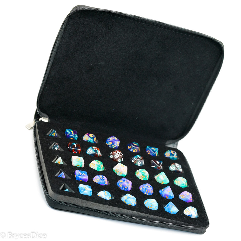 Leather Zip-Dice Bag Dicefolios (Online Only)
