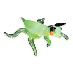 LookingGlass 4-Piece Set of Collectible Miniature 2 Inch Spider Glass Figurines (ONLINE ORDER ONLY)