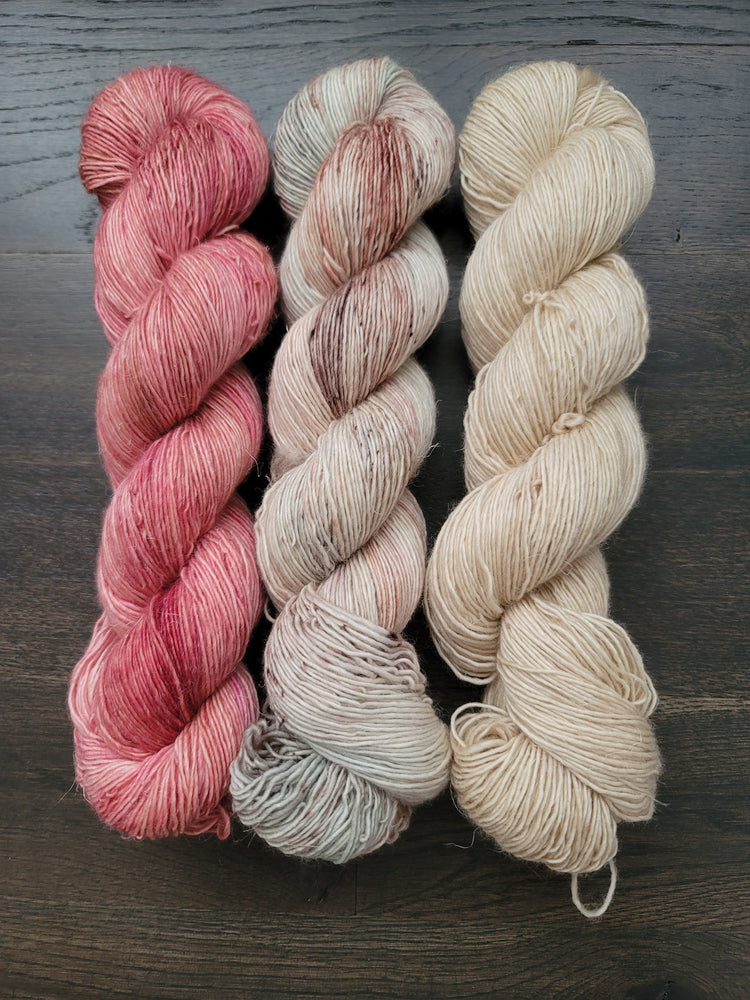 Farm Fresh eggs 3 skein kit (ONLINE ORDER ONLY)