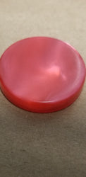 Red Backgammon Checker Pearl Effect (28mm x 7mm) [sold per chip] (Online Only)
