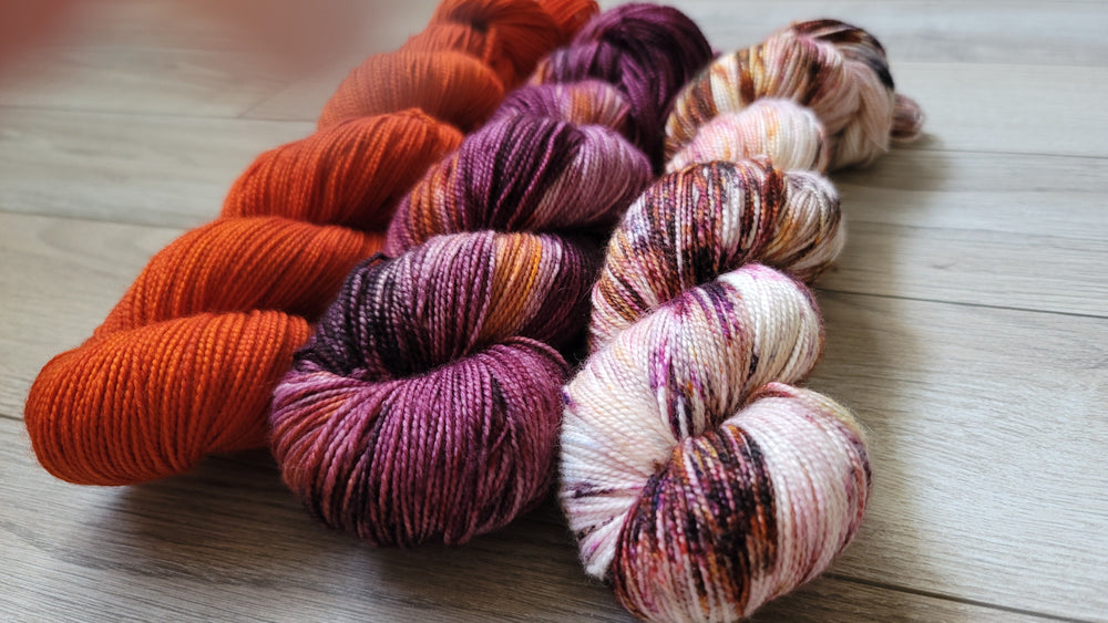 Mulled Wine 3 skein kit (ONLINE ORDER ONLY)