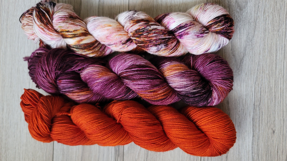 Mulled Wine 3 skein kit (ONLINE ORDER ONLY)