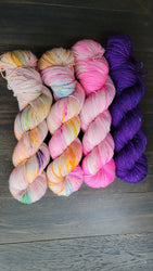 Crystal Confessions 4 skein kit (ONLINE ORDER ONLY)